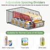 3 Pack Can Storage Organizer For Pantry,Stackble Widen Can Holder