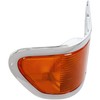 HECASA Right Headlight Bezel Trim+Corner Signal Lights Lens Compatible with
