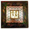 Purpledip Brass Wall Hanging 'Always Together': Dokra Craft Tribal Art