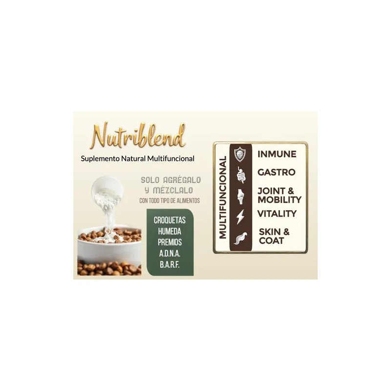 Nutriblend Suplemento Para Perro, Digestión Y Articulaciones