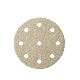 Klingspor PS 33 CK, GLS 27, 5" x 9 Hole Sanding Discs, Abrasive Paper, Self-Fastening (Hook & Loop) for Paint, Varnish, Filling Compound, Wood, Pack of 5 (120 Grit)