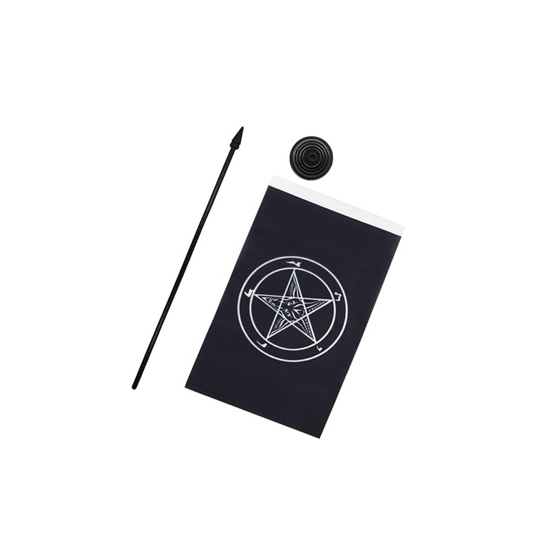 AZ FLAG - Baphomet Temple Order Table Flag 21 x