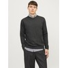 JACK & JONES Mens Basic Knit Sweater - Dark Grey