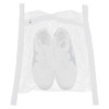Hobbspring 1pc Shoe Mesh Laundry Bags White Shoe Washer And