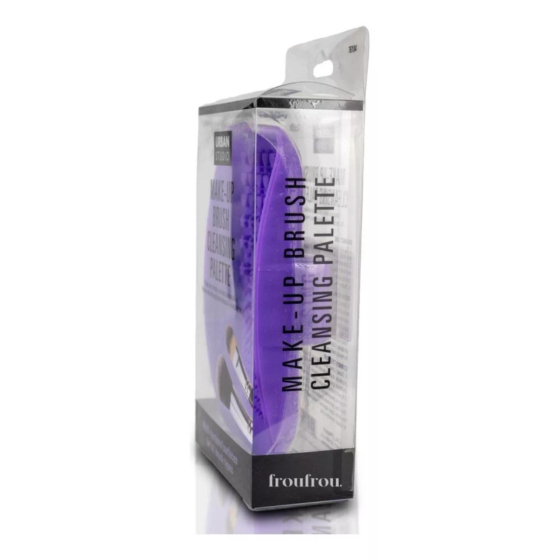Urban Studio Paleta De Silicona Para Limpiar Brochas De Maquillaje