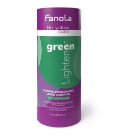 Fanola Polvo Decolorante Fanola, Green Lightener  450 G.