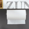 ZUNTO Paper Towel Holder Cabinet Door or Under Cabinet, Self