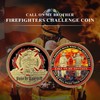 BHealthLife Firefighters Challenge Coin Call On Me Brother Fireman Rescue