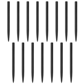 EMSea 15pcs Dart Tips 38mm Dart Spare 2.3mm Points Nickel-Plated Iron Replacement Smooth Tips for Glide Spare Dart Points(38x2.3mm)