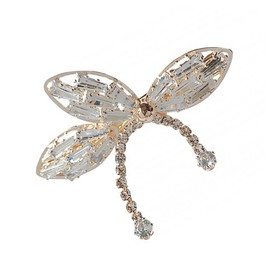 Beavorty Duckbill Hair Clip Tassel Rhinestone Hairpin Fashion Non-slip Hair Clamp for Women Occasion Accessory