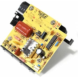 Stand Mixer Speed Control Board and Knob (Black) Genuine OEM part WP9706648, Courtesy of Jenahuip.