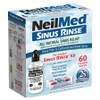 NailMed Sinus Rinse Regular Kit Container + Powder 60p Set, 1 Set / 네일메드 사이너스 린스 레귤러 키트 용기 + 분말 60p 세트, 1세트