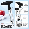 Stainless Steel Apple Corer for Fruit Prep – Serrated Core