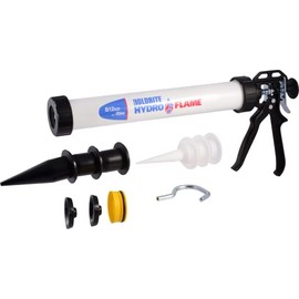 HoldRite HydroFlame Caulk Gun for 20 Ounce Tubes, Full Size Handle and Gripping Plate, HF-CG-20SP