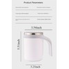 Self Stirring Cup,Electric Magnetic Stirring Cup,USB Rechargeable Shaker Cups,Suitable for
