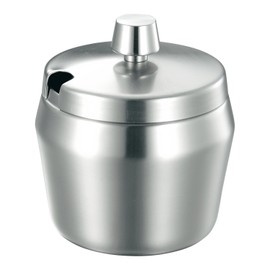 Puppy Mark Elm Notebook Sugar Pot, Steel, Service for 5