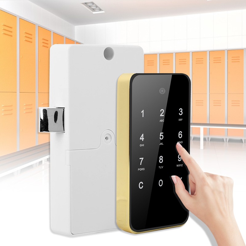 Electronic Password Lock Smart Keyless Digital Touch Screen for File