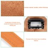 Head‑Mounted Cowhide Welding Helmet Cap Dual Lens Anti‑Spatter Heat Insulation