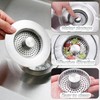 3-in-1 Kitchen Sink Drain Strainer, Upgraded 304 All Stainless Steel