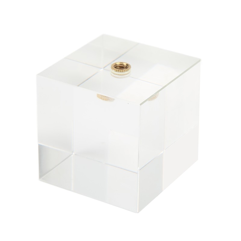Photography Prism Crystal with 1/4 Thread Optical Glass Prism Camera