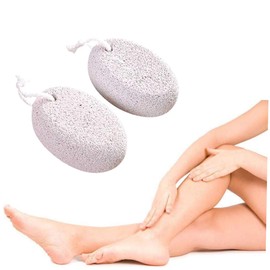 Baluue 3pcs Foot File Pumice Stone Feet Pedicure Cracked Dry Foot Scrapper Remover Foot Rasp Scrubber White