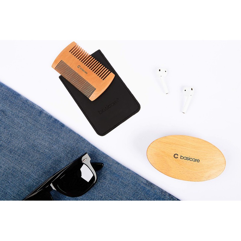 Basicare Men's Grooming Pocket Comb