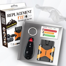 Extra-Partss Remote Key Fob Replacement for Jeep Grand Cherokee 2008 2009 2010 2011 2012 2013 IYZ-C01C or M3N5WY783X