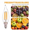 HMYYJT Dimmable LED Candelabra Bulb 60W Equivalent E12 LED Bulb