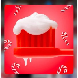 Hismile Candy Cane Flavored Fluoride Toothpaste