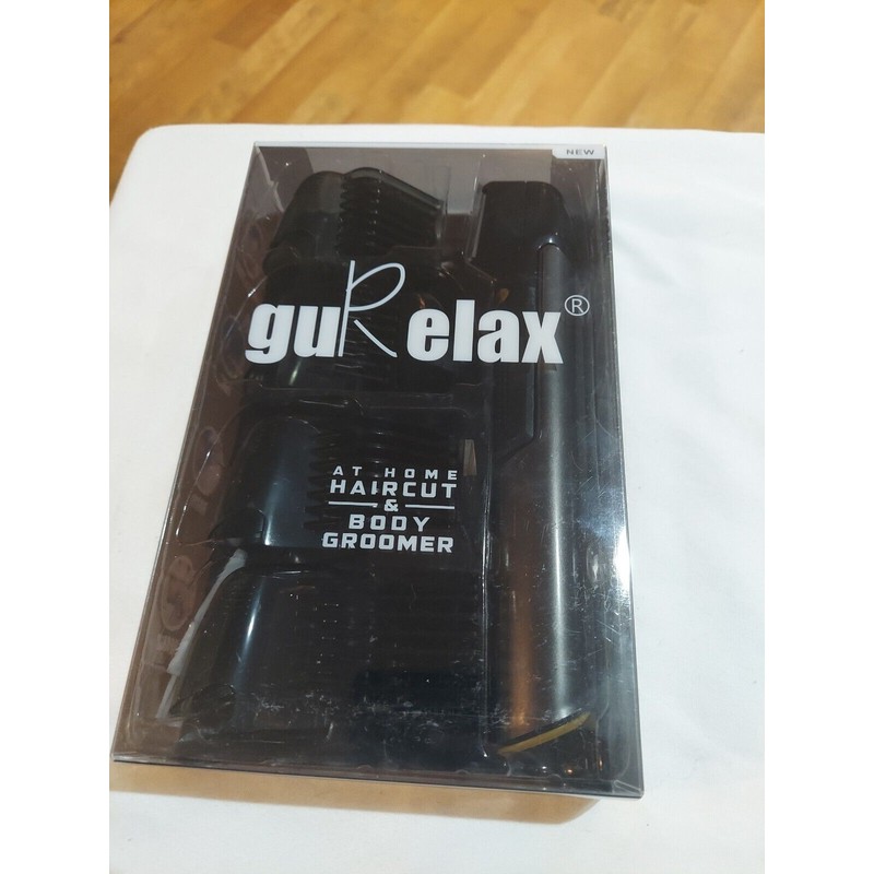 Gurelax Titanium Hair Trimmer & Body Groomer for Men w/