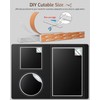 Dailycooper Portable Blackout Curtains for Bedroom 34”x 72”, 100% Blackout