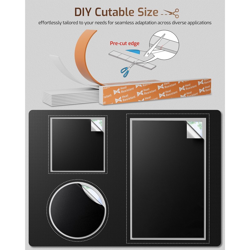 Dailycooper Portable Blackout Curtains for Bedroom 34”x 72”, 100% Blackout