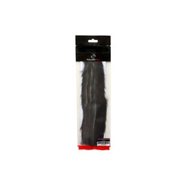Fulling Mill Rabbit Zonker Strip - 3mm Standard Cut - Charcoal - 8 Pack