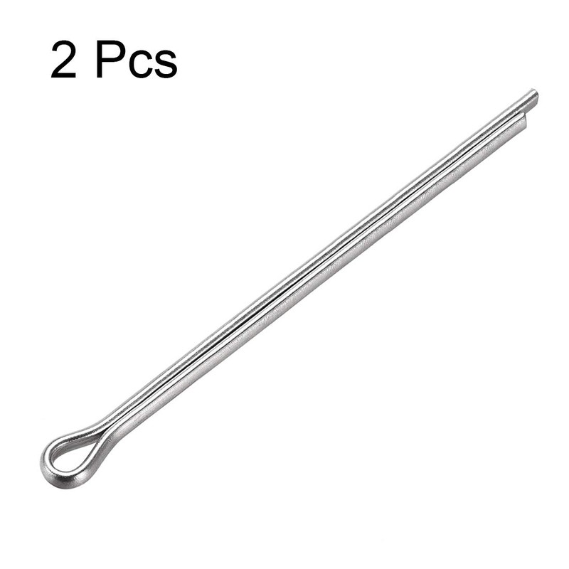 sourcing map Split Cotter Pin - 4mm x 70mm 304