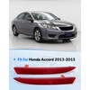 Xumdovipu Bumper Reflector Fit for Honda Accord 2013 2014 2015,