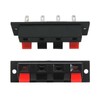Marushin Wireless Speaker Terminal, Push Type, Speaker Terminal Block, 4