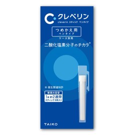Cleverin Stick, Pen Type, Refill, Pack of 6, Taiko Chemicals (1 Box)
