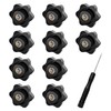 Star grip nut M6, star nut m6, internal thread clamping