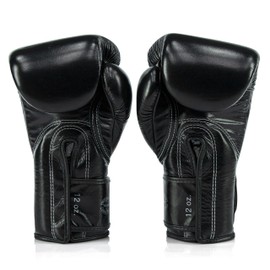 Fairtex Glory Kickboxing Gloves - Limited Edition (Black/Gold - BGVG3, 14 oz)
