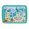 Genuine Fred DINNER WINNER Kids' Dinner Tray, Pirate