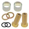 1 Set 100818 Thick Countertop Extension Set for Faucet Valves,