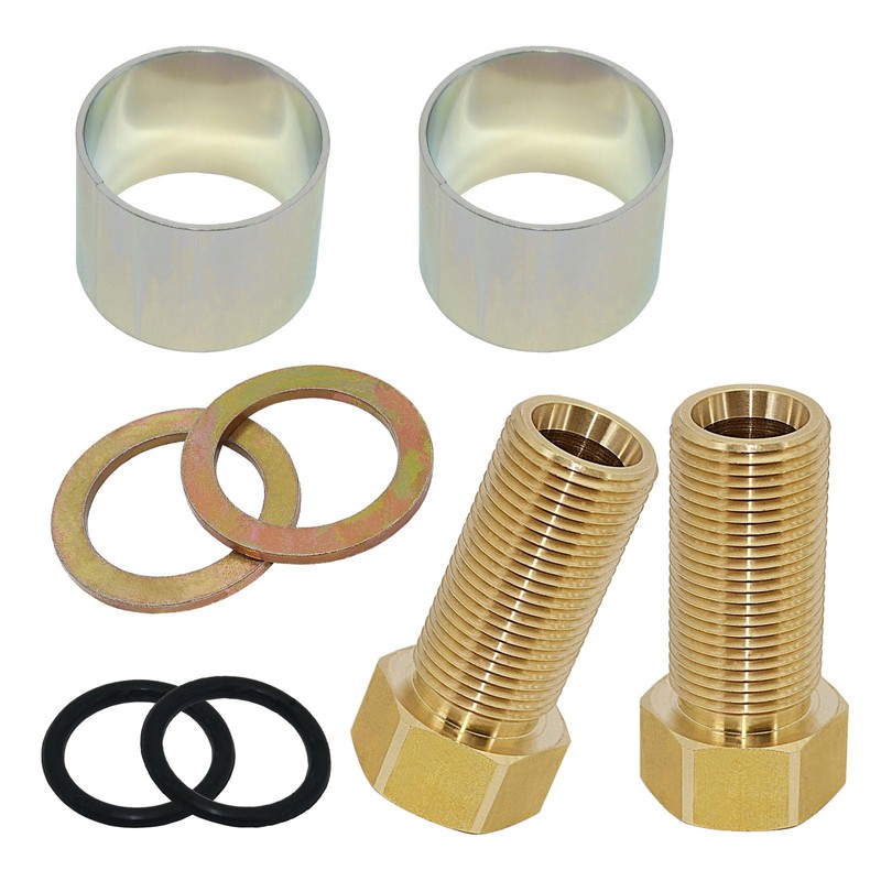1 Set 100818 Thick Countertop Extension Set for Faucet Valves,