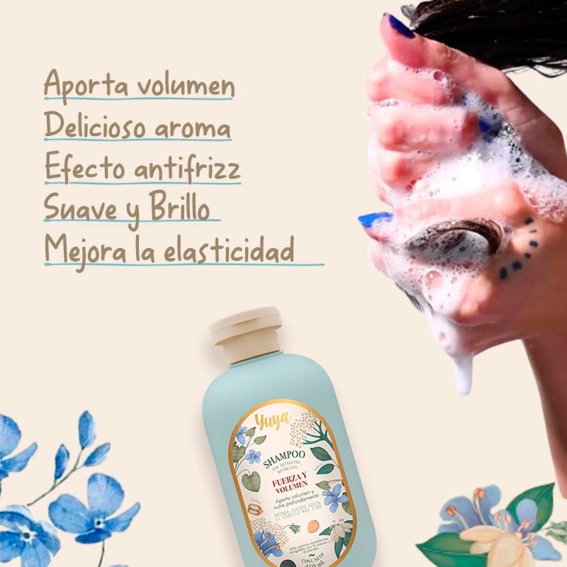 Shampoo Cabello Yuya Colágeno Biotina 450