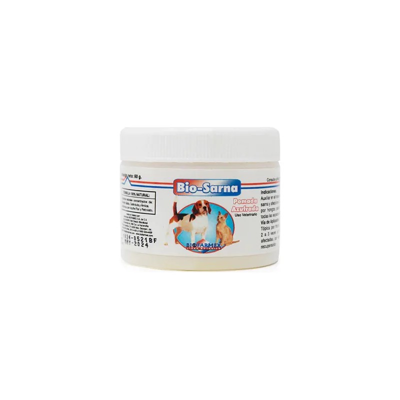 Bio-sarna 60g Ungüento Pomada Perros Y Gatos