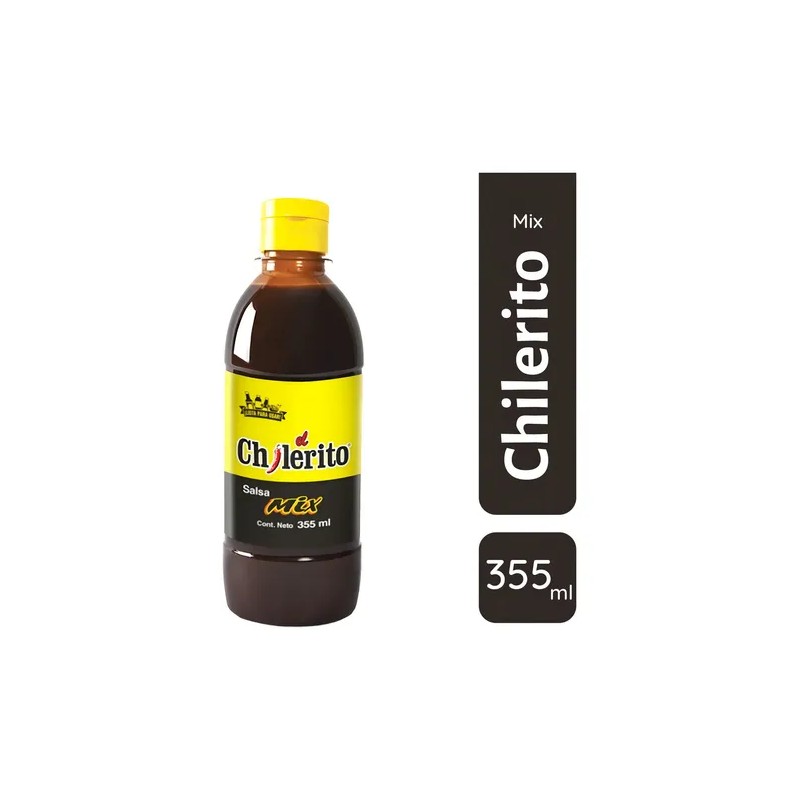 Salsa El Chilerito Mix 355ml Salsas Negras