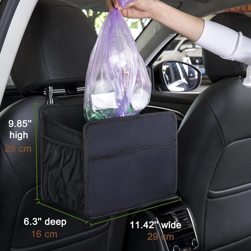 Zukida Car Seat Back Pocket, Multi-functional Hanging Car Storage Box,