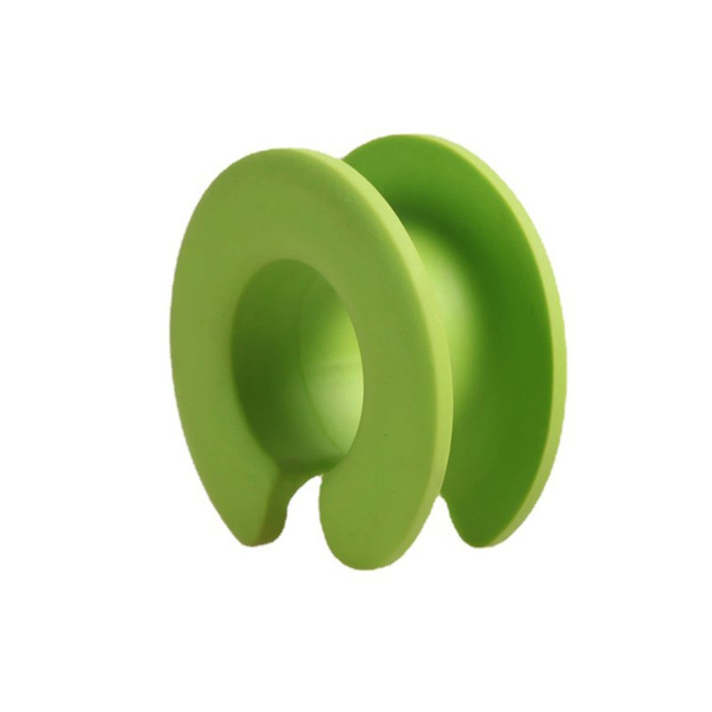 Meiliyizu 10pcs Silicone Clothes Hanger Fixed Hook Windproof Hanger Spacer