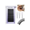 Blister Extensiones De Pestañas U-shaped Shape Mink Yy Lash