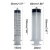 Large Capacity Plastic Syringe with 1m Tube for Oil or