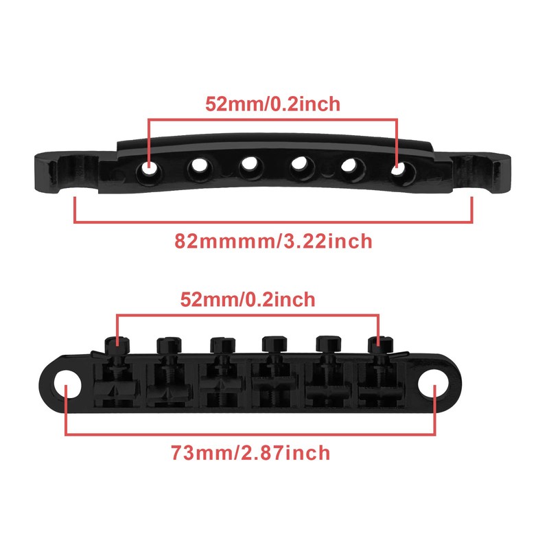 Be In Your Mind Tune-o Matic Electric Guitar Tailpiece &
